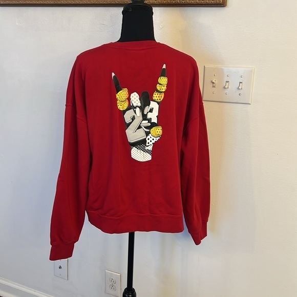 Nike AIR JORDAN#23 Six Time Champions Sweatshirt, Sz Large - Picture 5 of 10